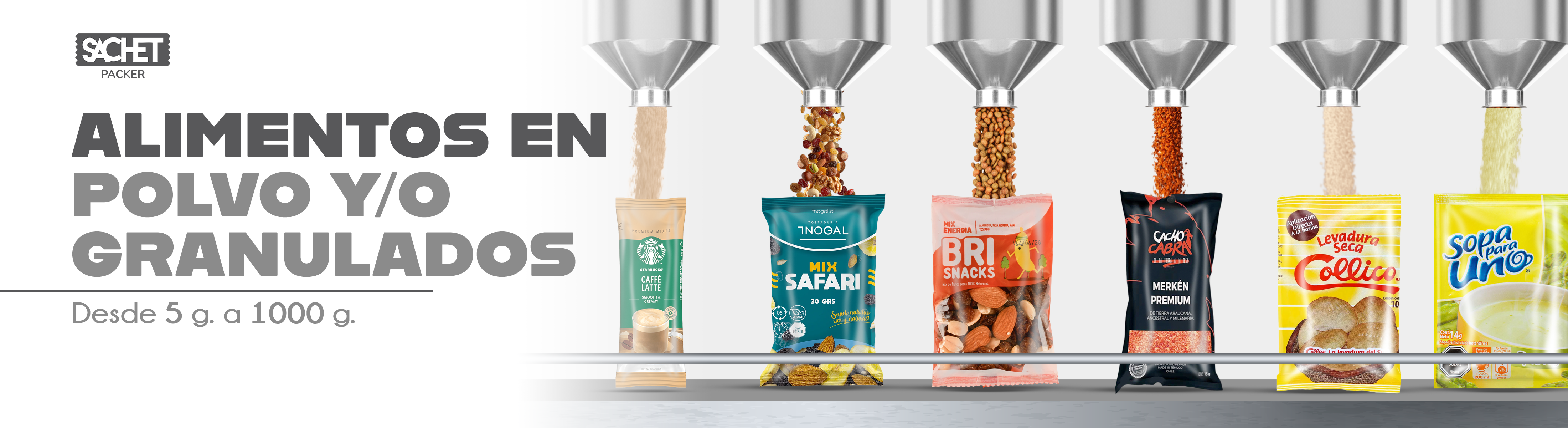 Alimentos en polvo y/o granulados