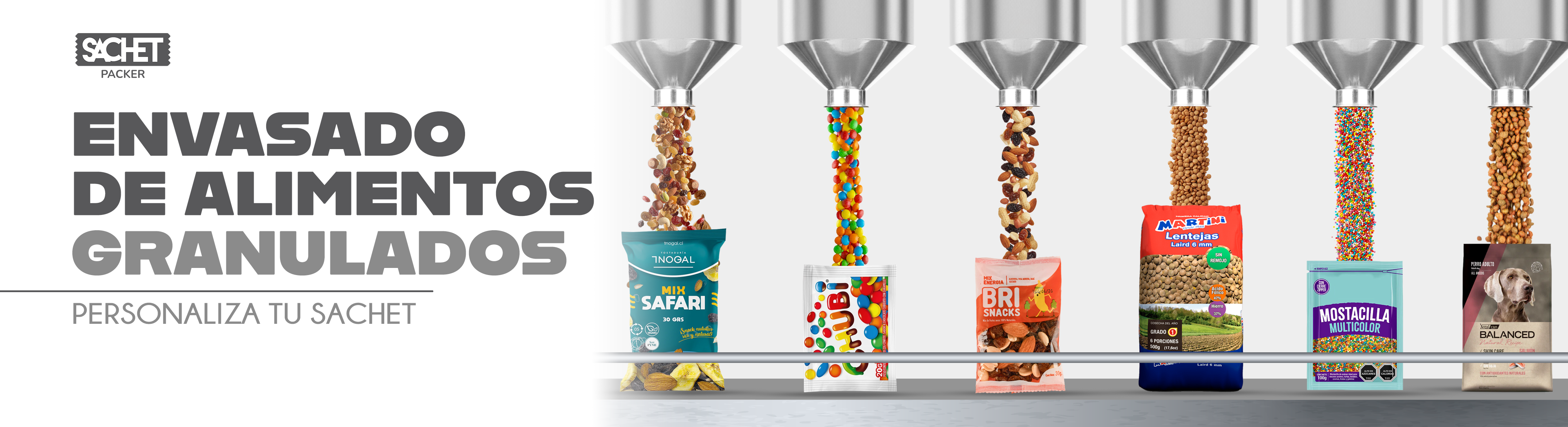 Alimentos en polvo y/o granulados