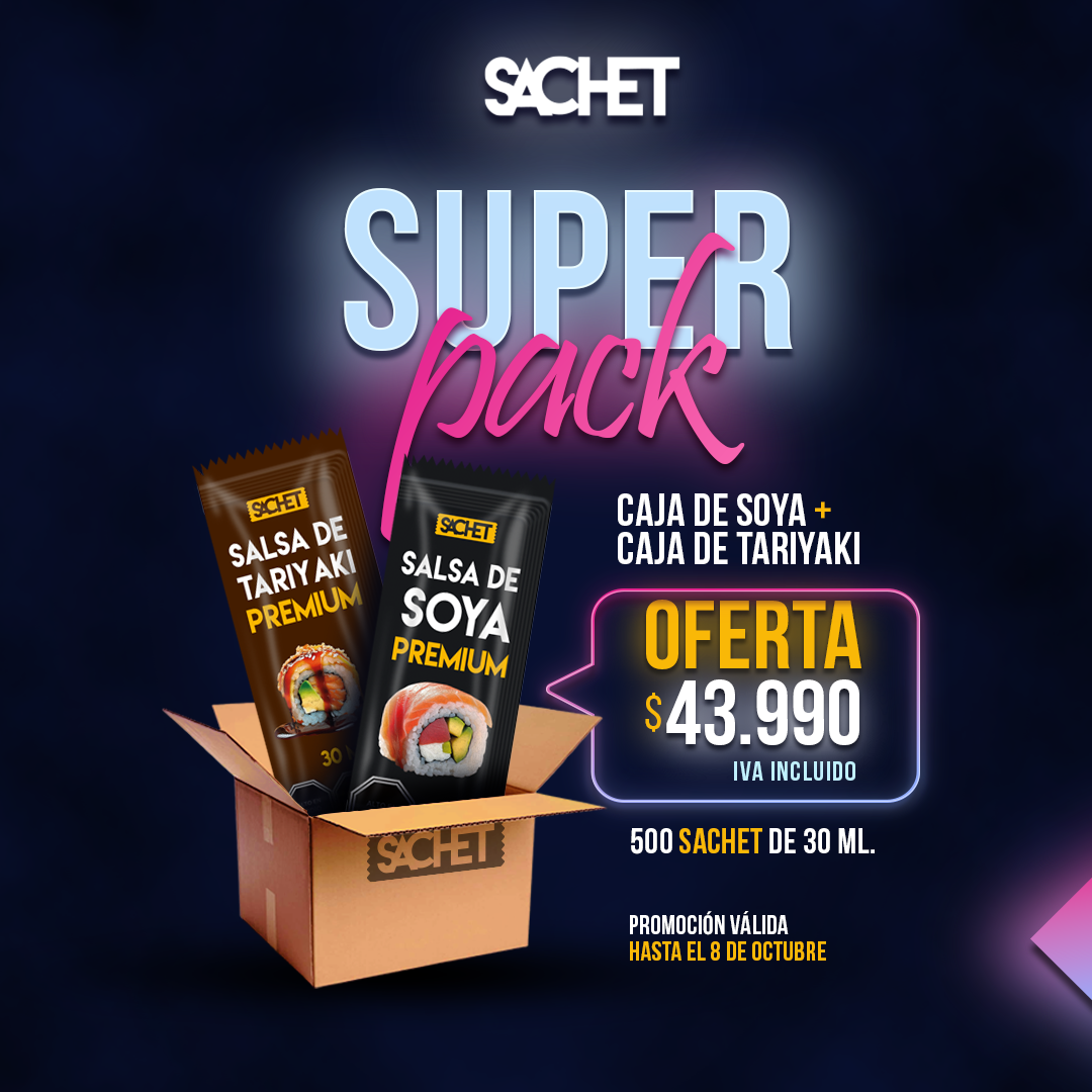Pack Soya Premium y Teriyaki